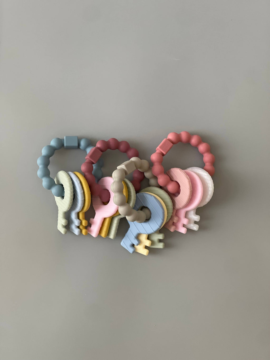 Key Rattle Teether | Silicone Baby Teething Toy