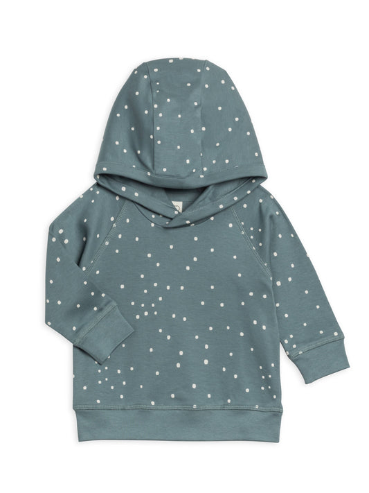 Madison Hooded Pullover - Square Dot