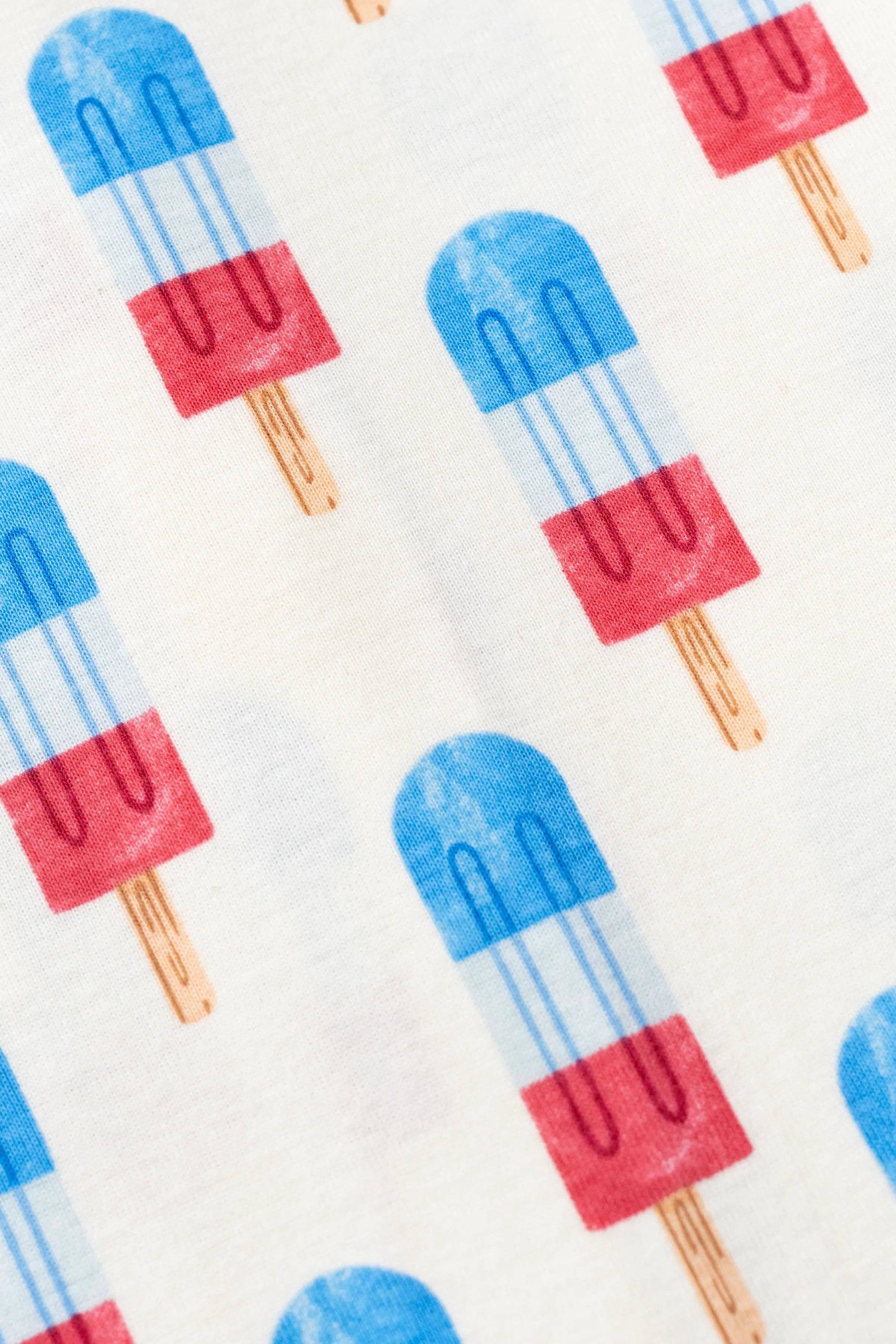 Slub Shorty Romper - Ice Pops