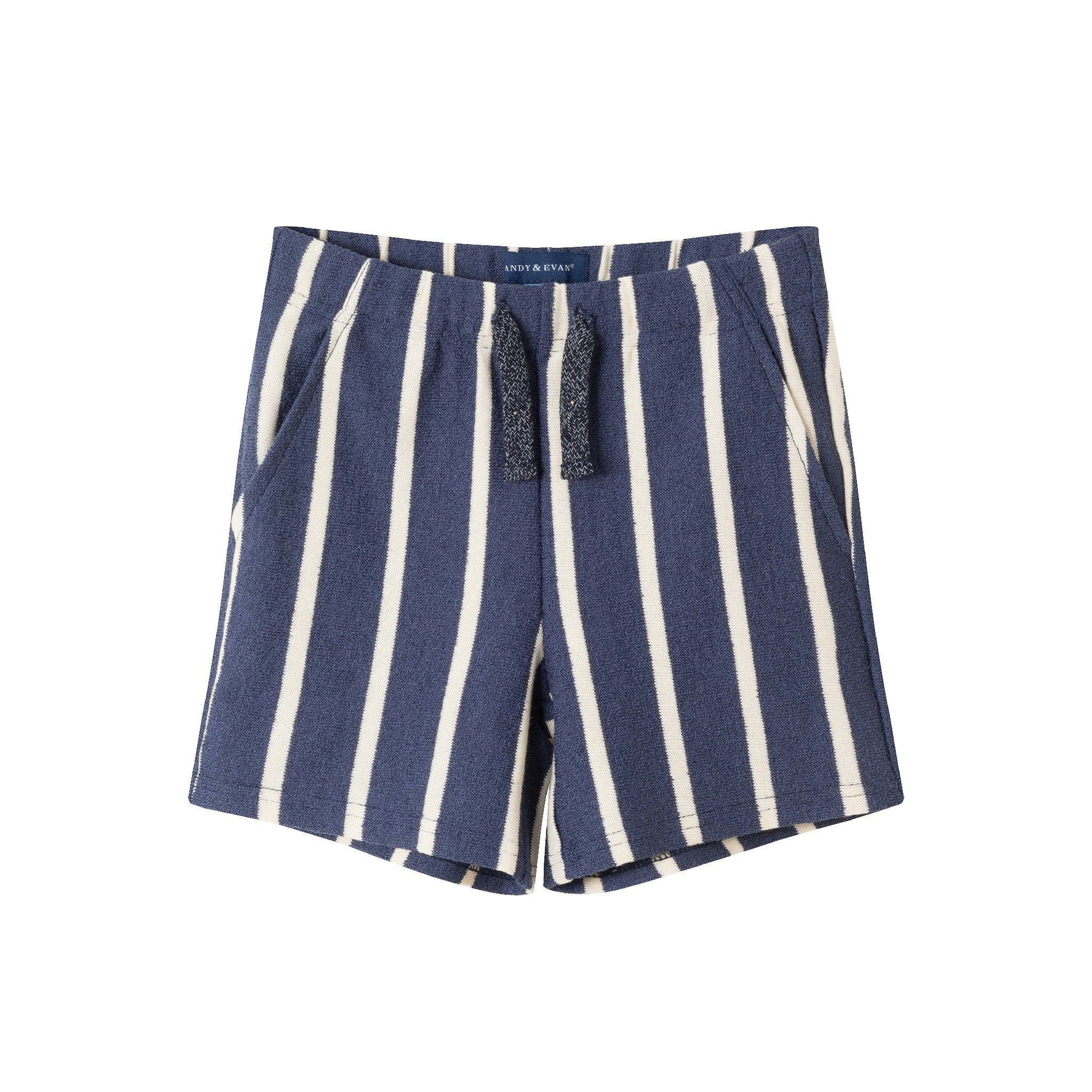 Textured Terry Shirt & Short Set