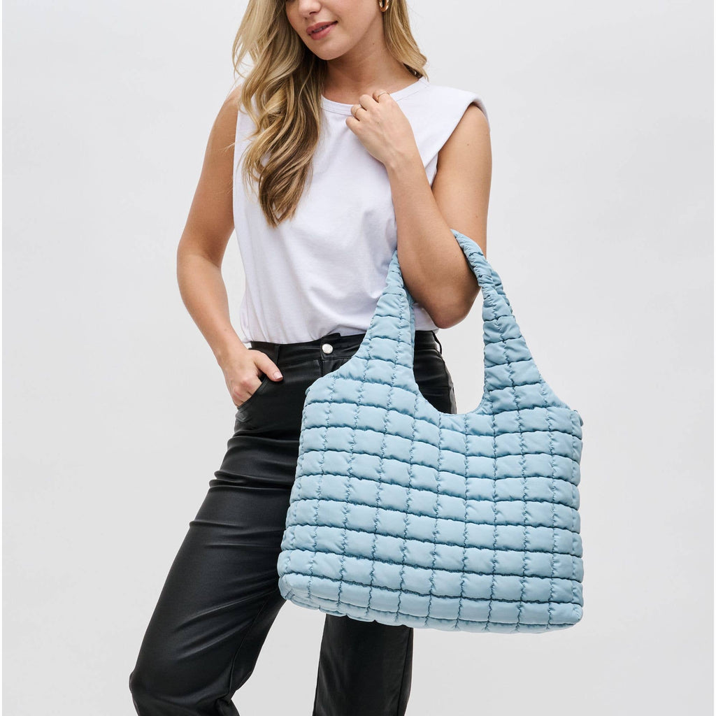 Elevate - Quilted Puffer Nylon Hobo