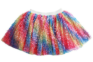 Rainbow Sequin Tutu