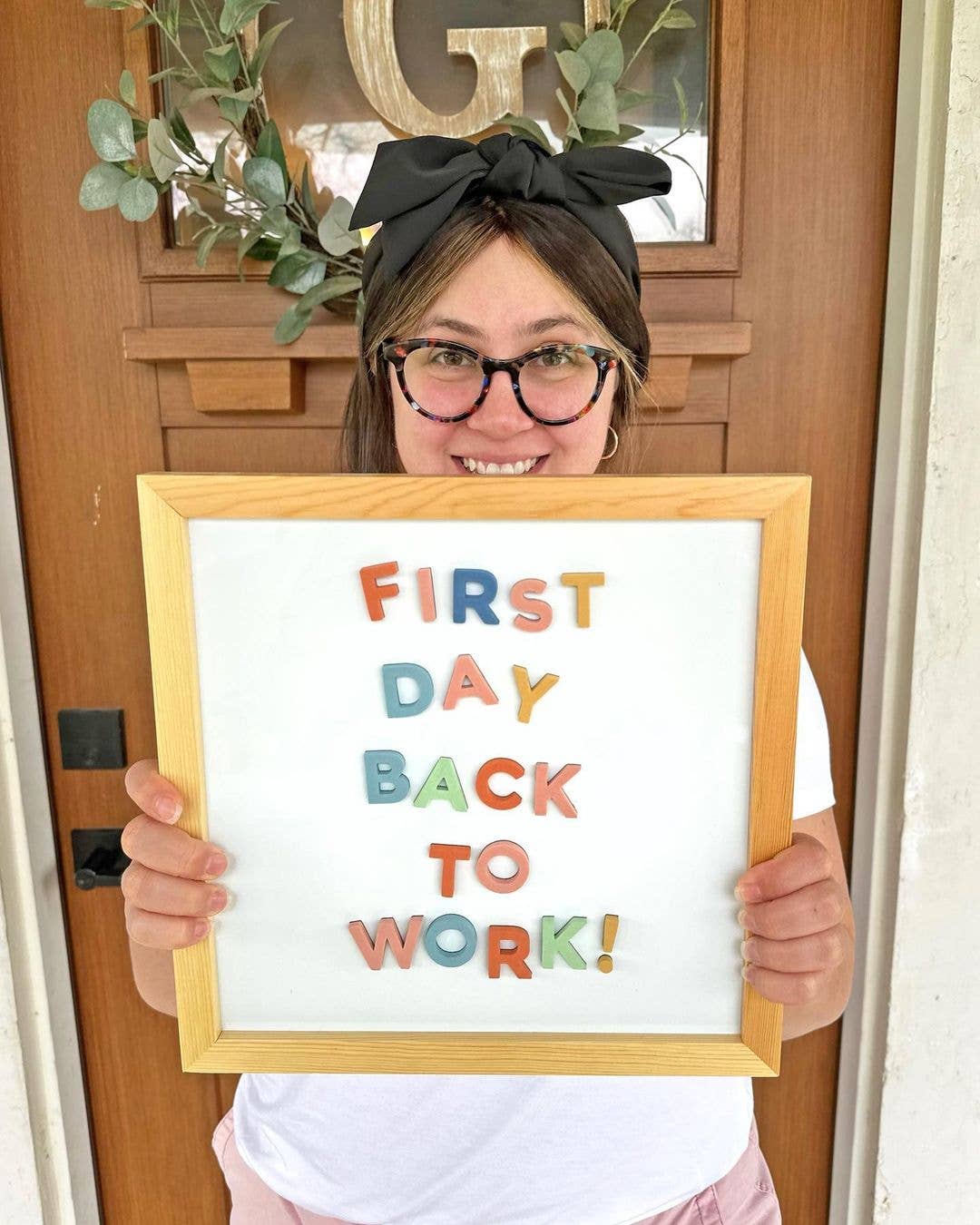 1" 200pc Rainbow Dream Magnetic Letters