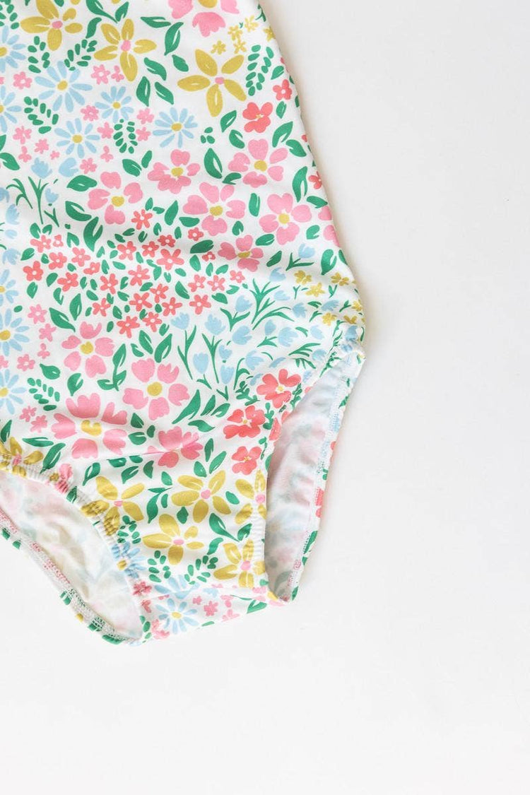 Daffodils Flutter Sleeve Leotard