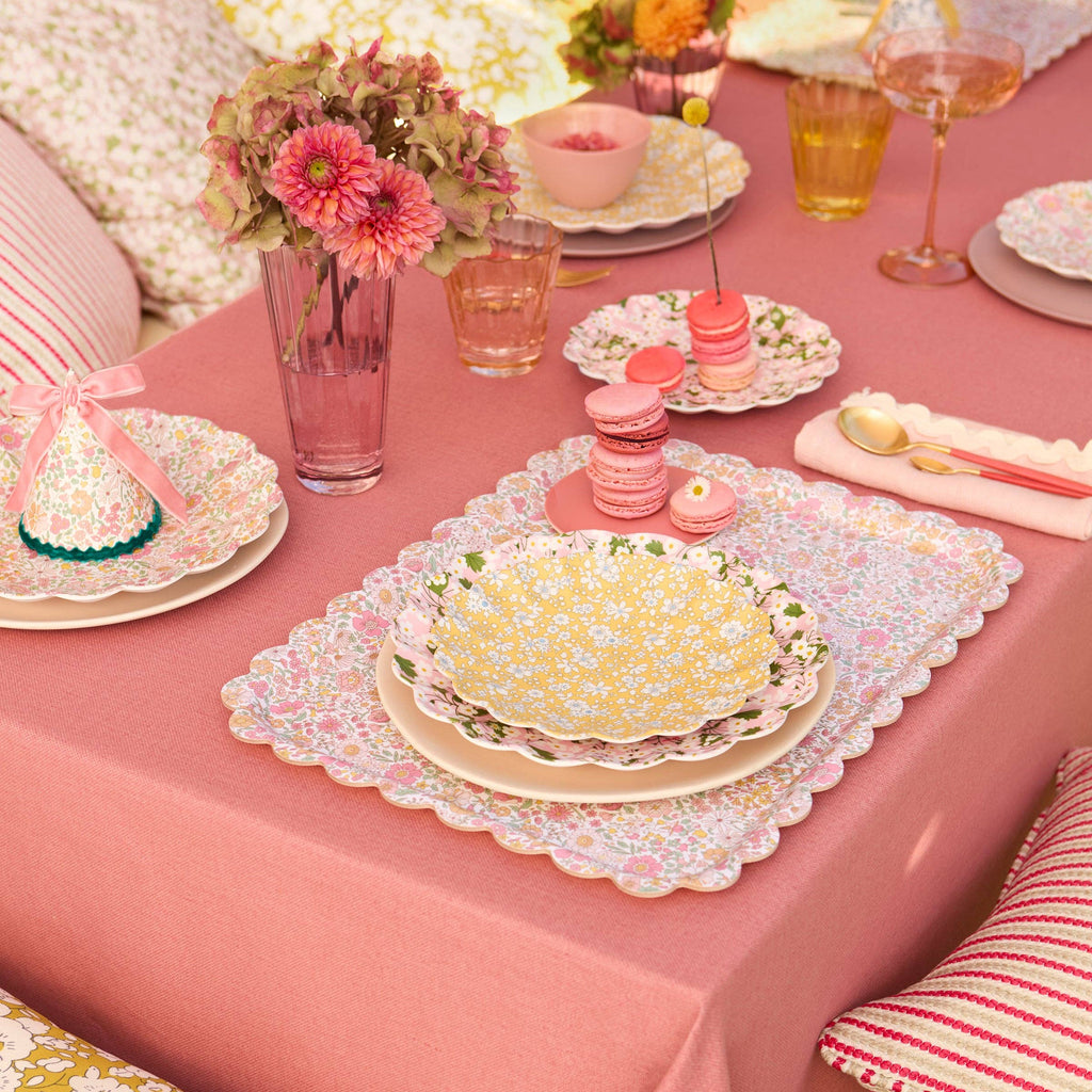 Meri Meri x Liberty Mixed Set Reusable Small Plates