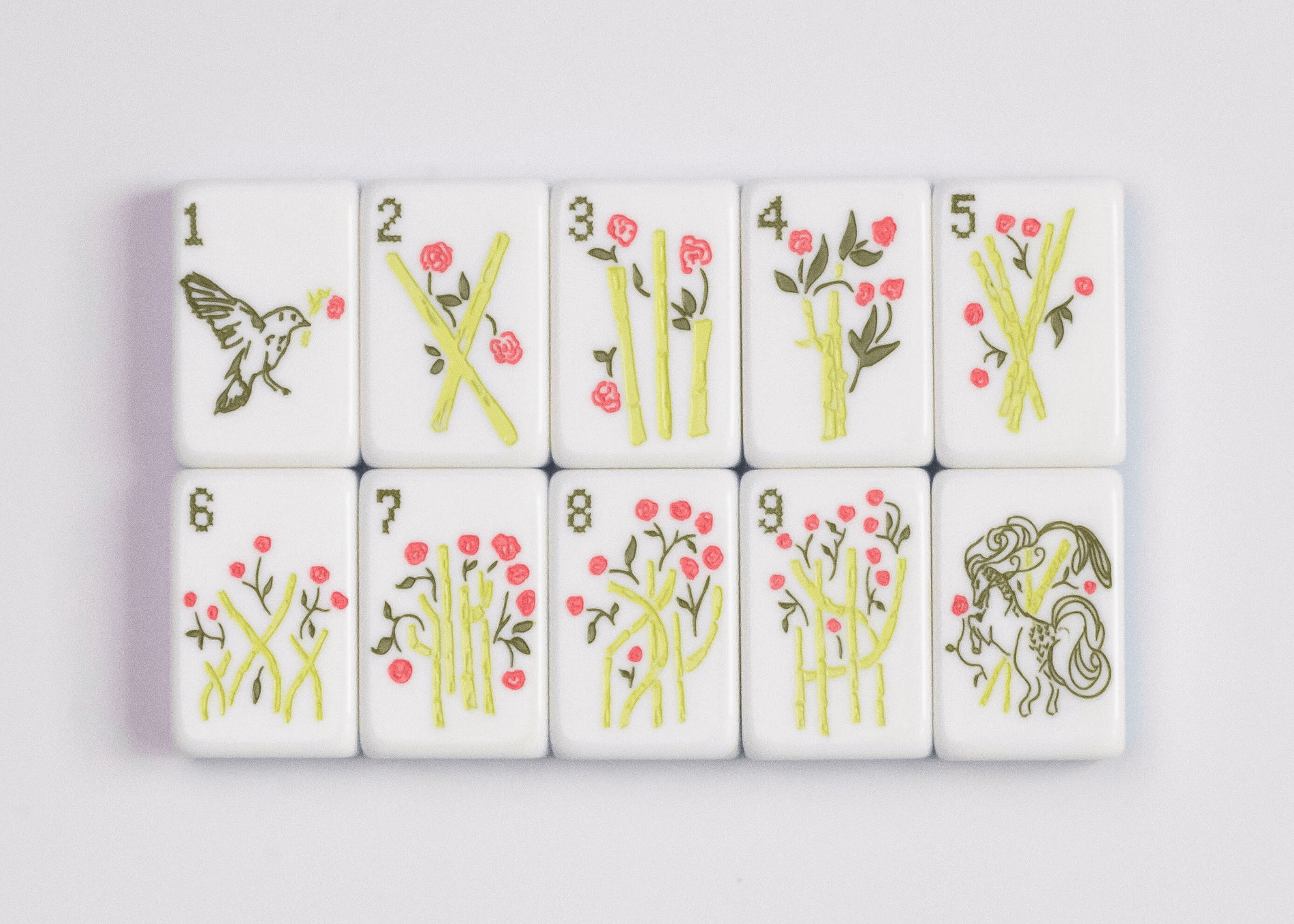 Miss Darling: Mahjong Tile Set