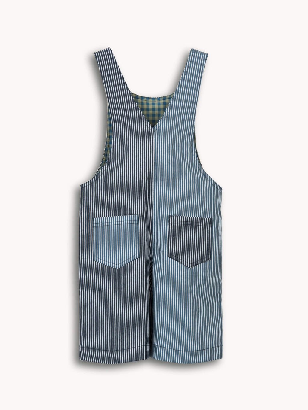 Wave Stripes Short Dungaree