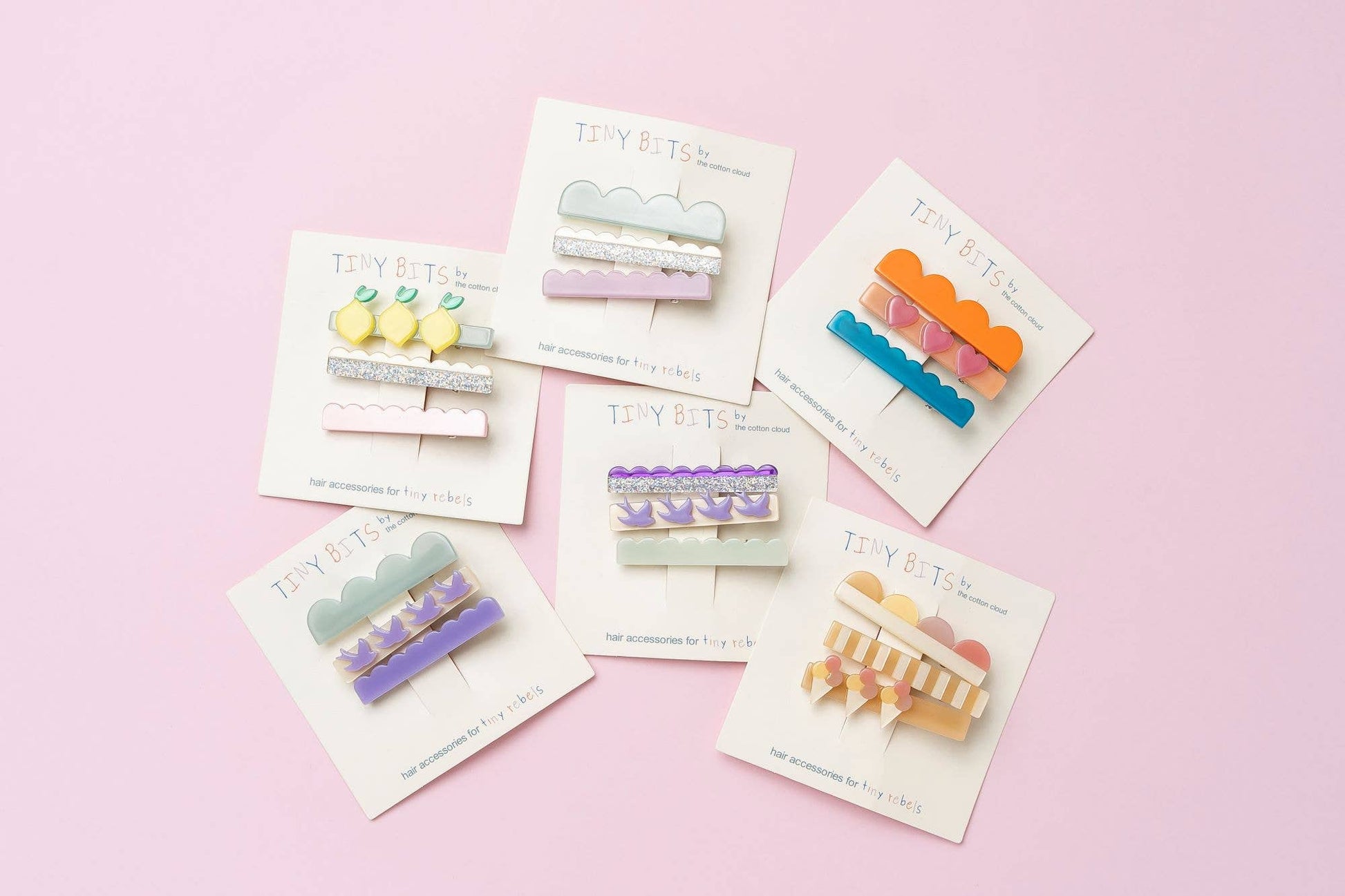 Hair Pins 3-Set Cloud