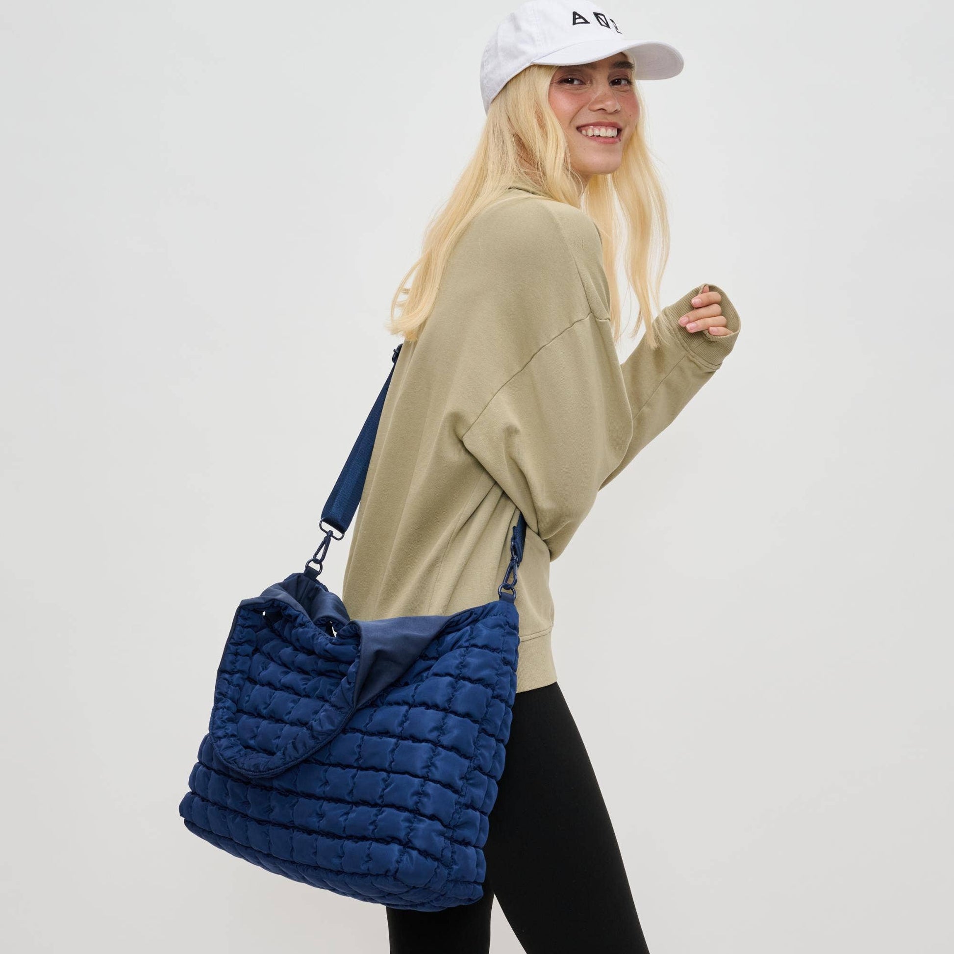 Elevate - Quilted Puffer Nylon Hobo