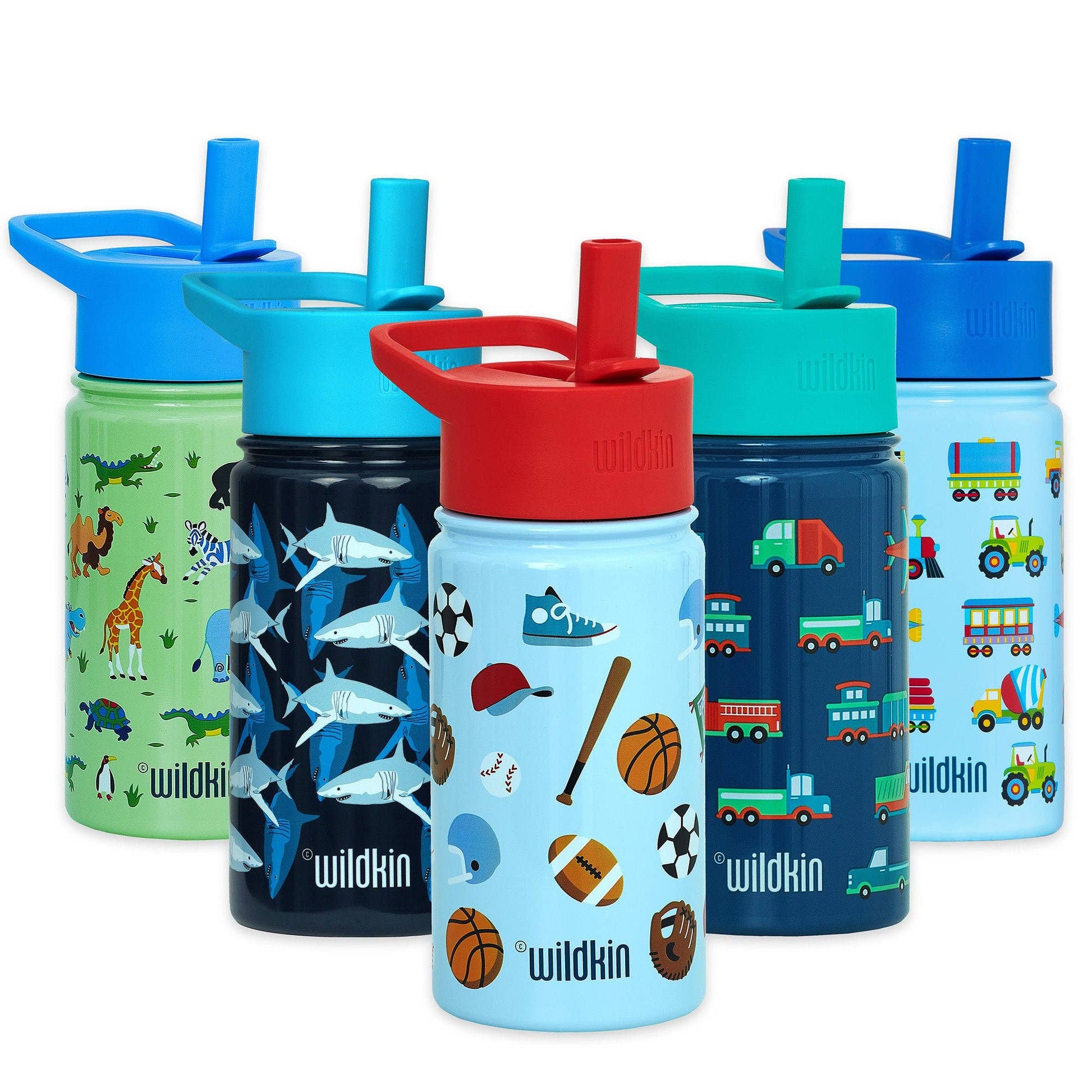 Game On 14 oz Stainless Steel Water Bottle