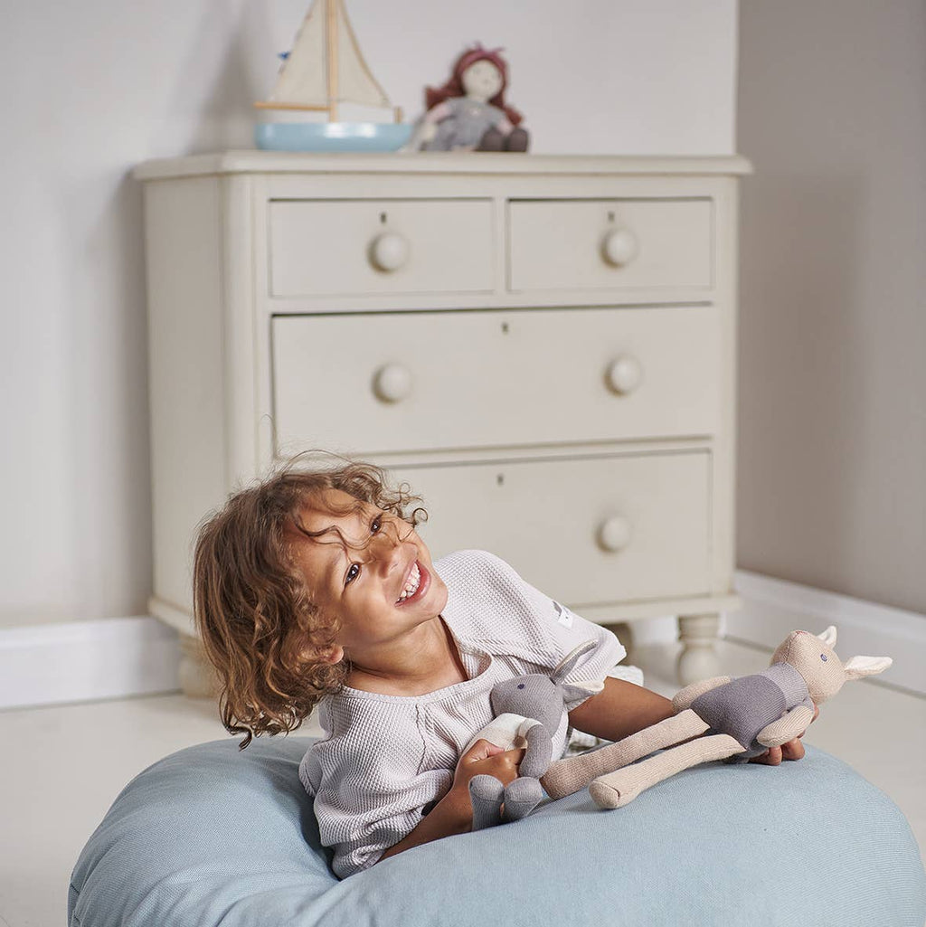 Baby Threads Grey Bunny