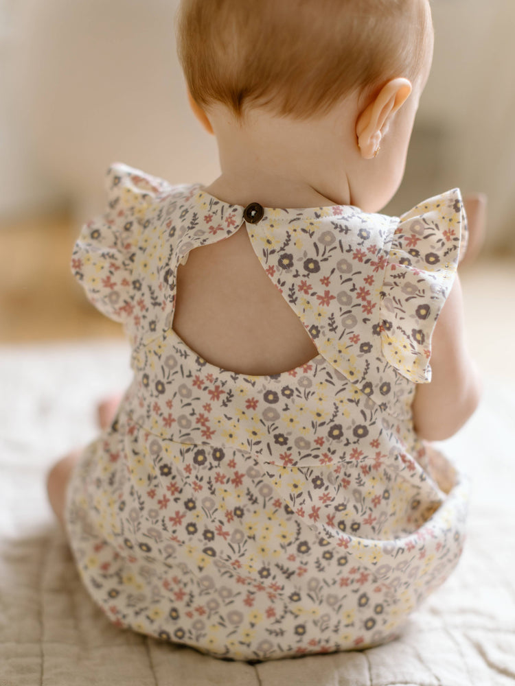 Organic Baby Sommer Romper - Giada Floral