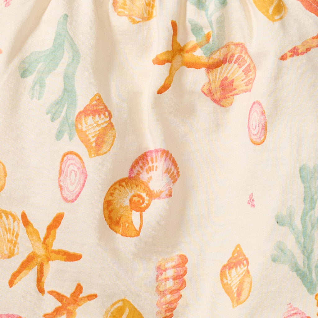Burt’s Bees Baby Organic Cotton Starfish & Shells Romper