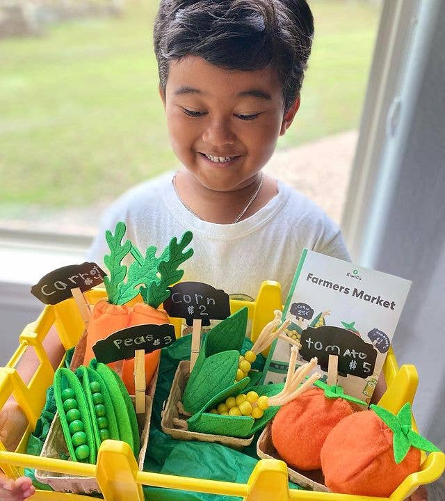 Learn & Grow Farmers Market Toy Kit for Kids