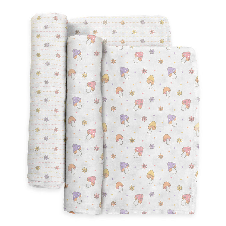 Swaddle Blanket Set Mushy Love