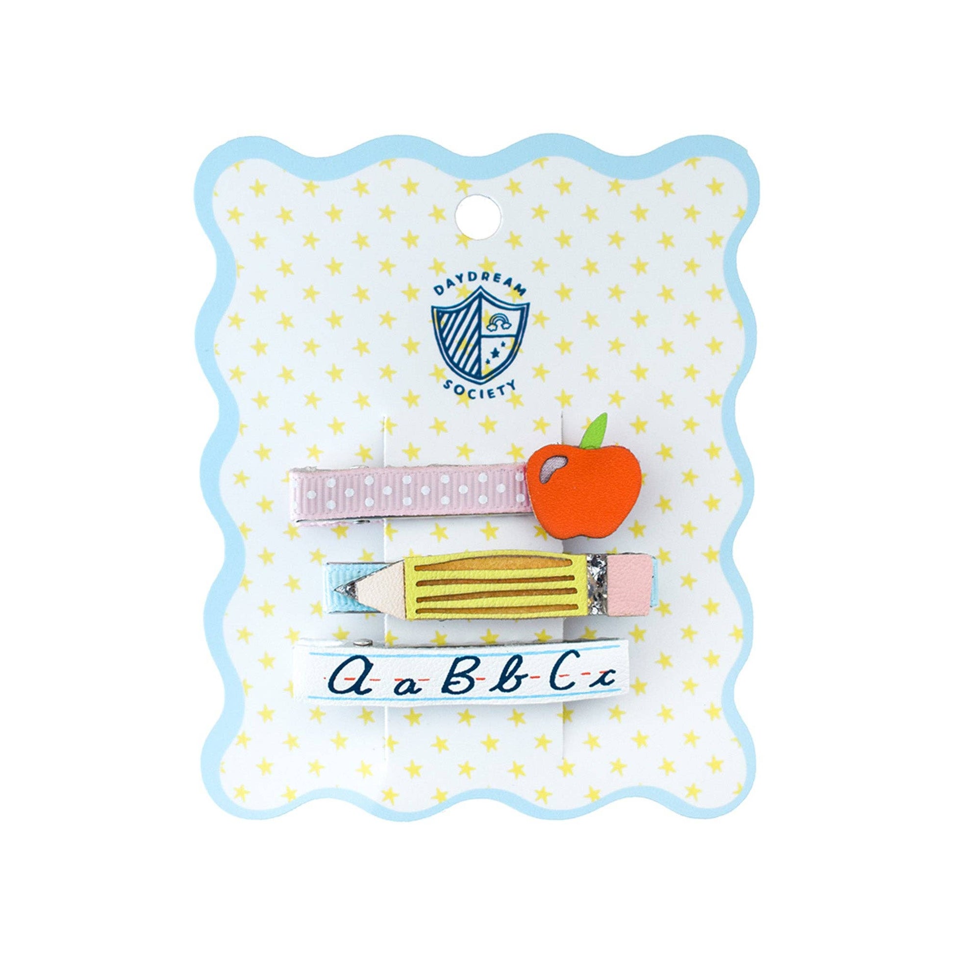 Smarty Pants ABC Hair Bar Clip Set