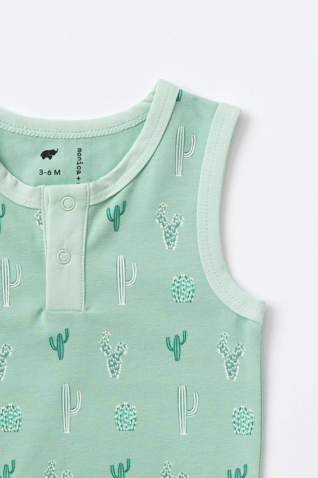 3-Piece Baby Set - Green Cactus