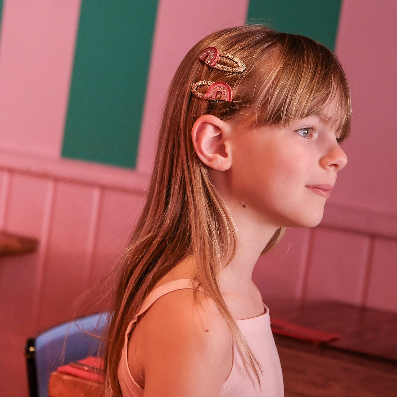 Disco Rainbow Clips