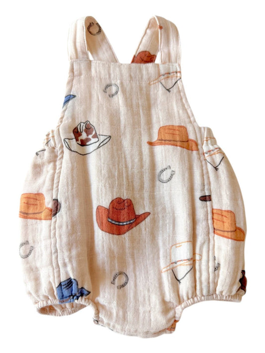 Western Muslin Retro Sunsuit