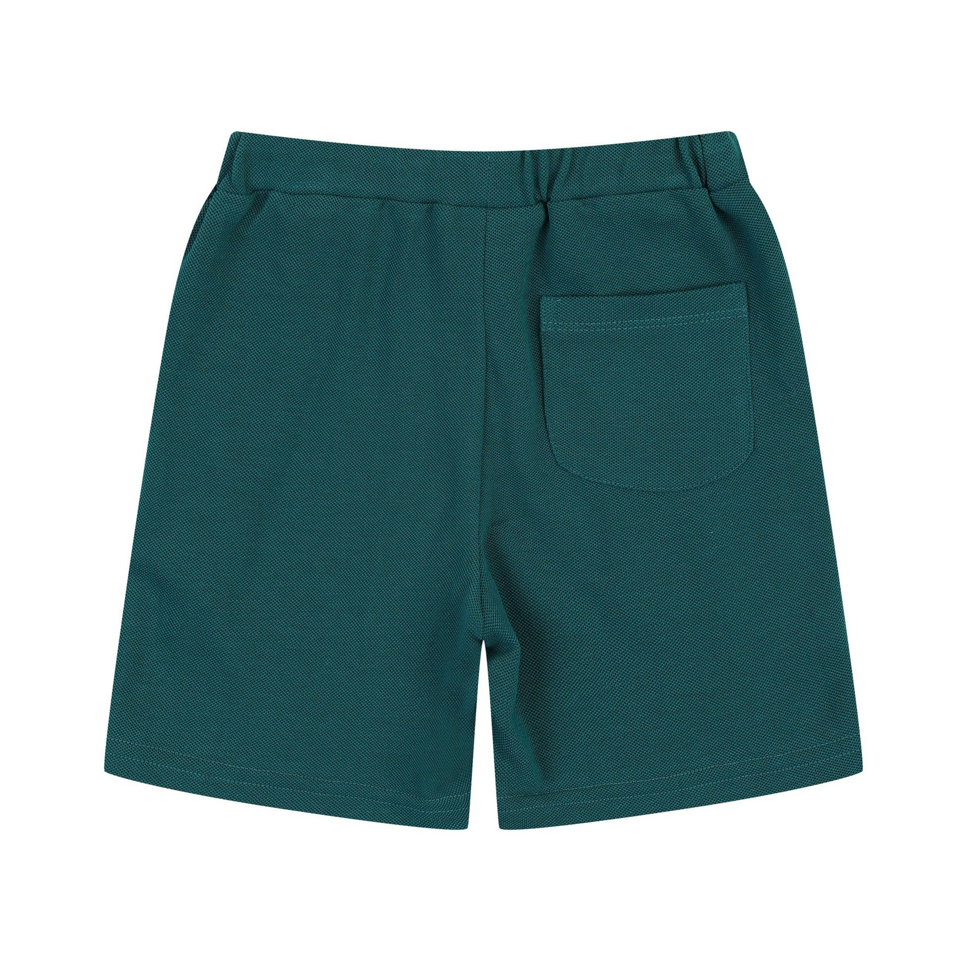 Max Piqué Polo Shirt & Side Stripe Shorts Set