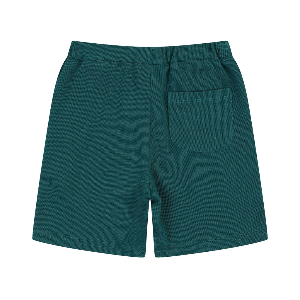 Max Piqué Polo Shirt & Side Stripe Shorts Set