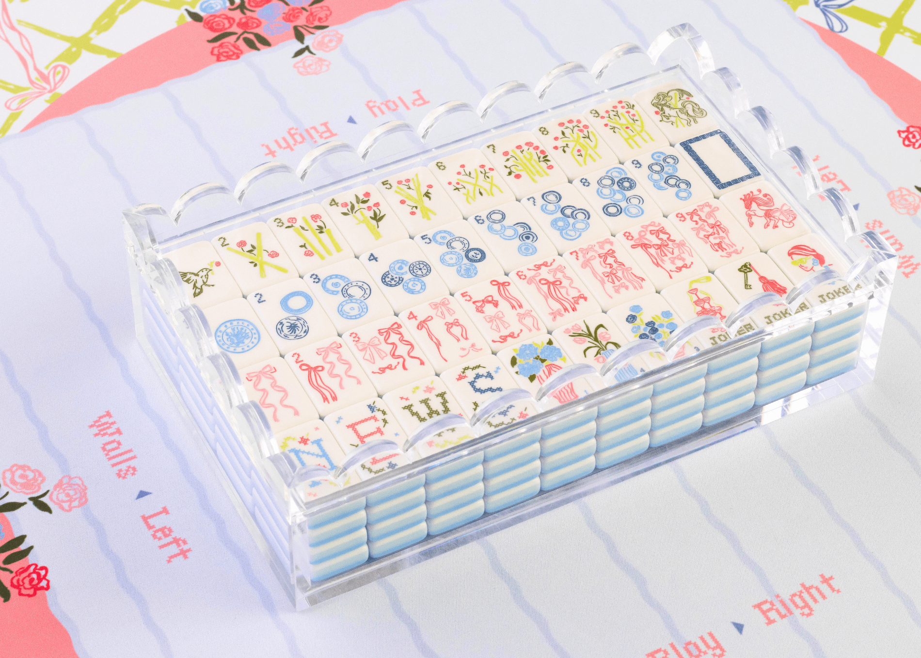 Miss Darling: Mahjong Tile Set