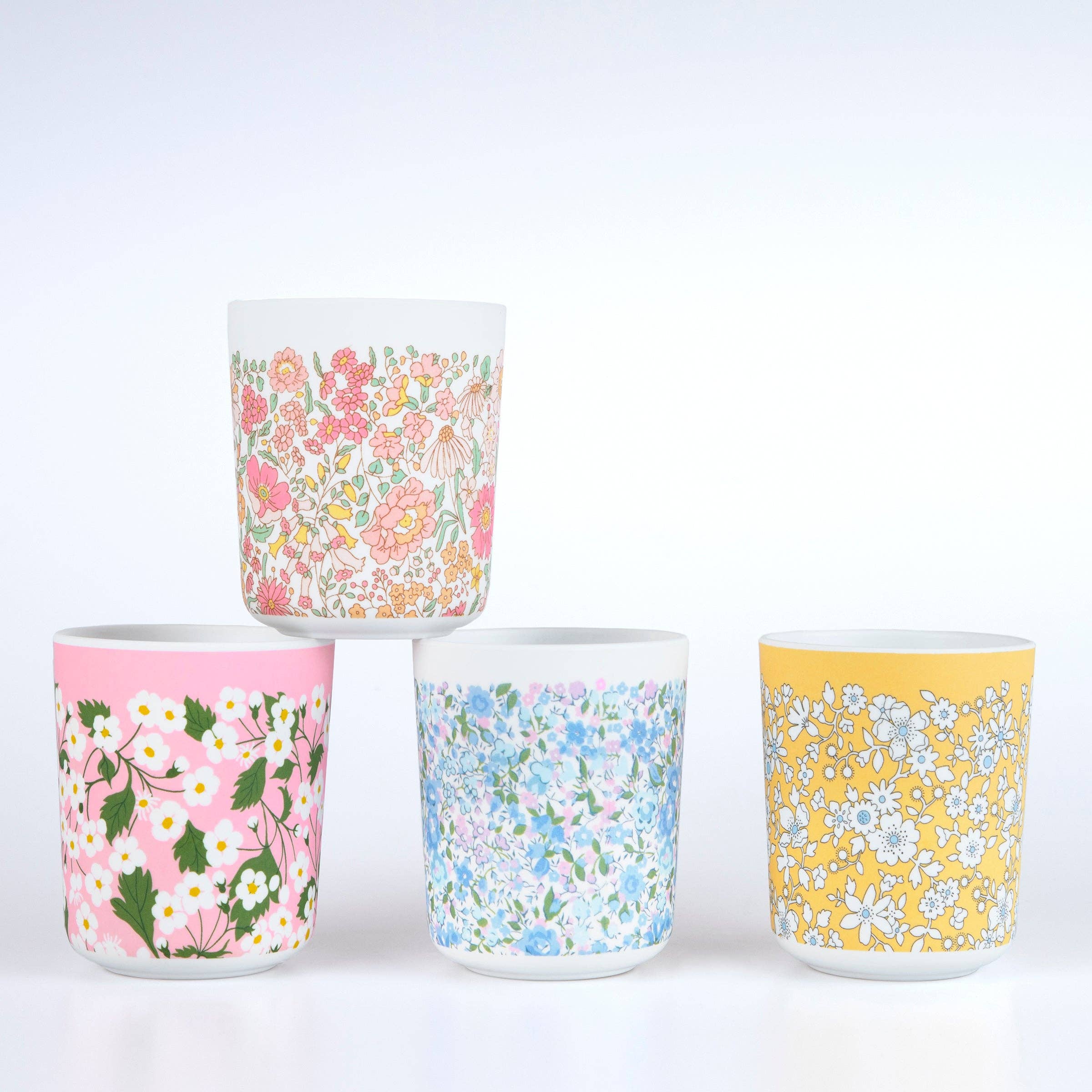 Meri Meri x Liberty Mixed Set Reusable Cups (x 4) - Thumbnail 4