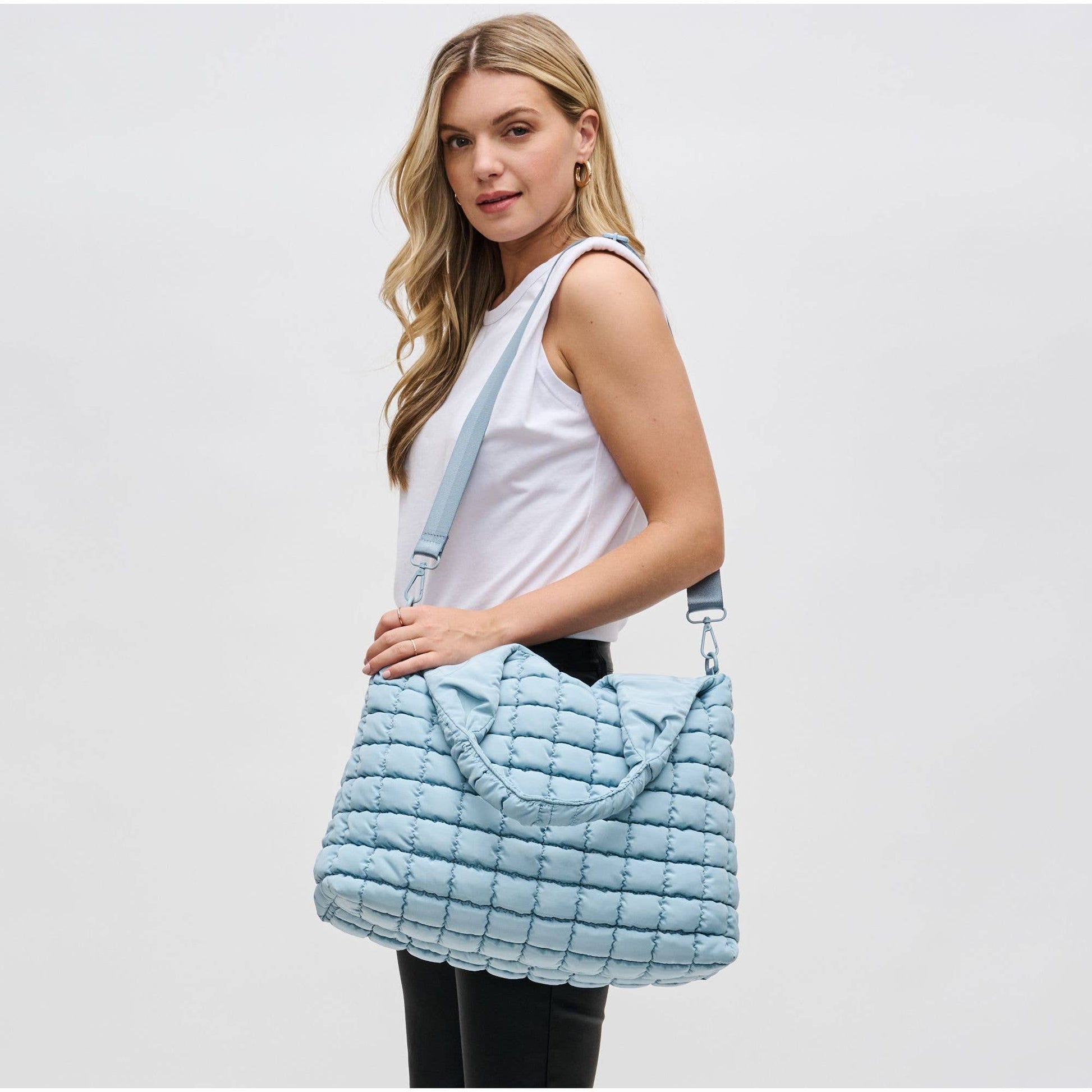 Elevate - Quilted Puffer Nylon Hobo