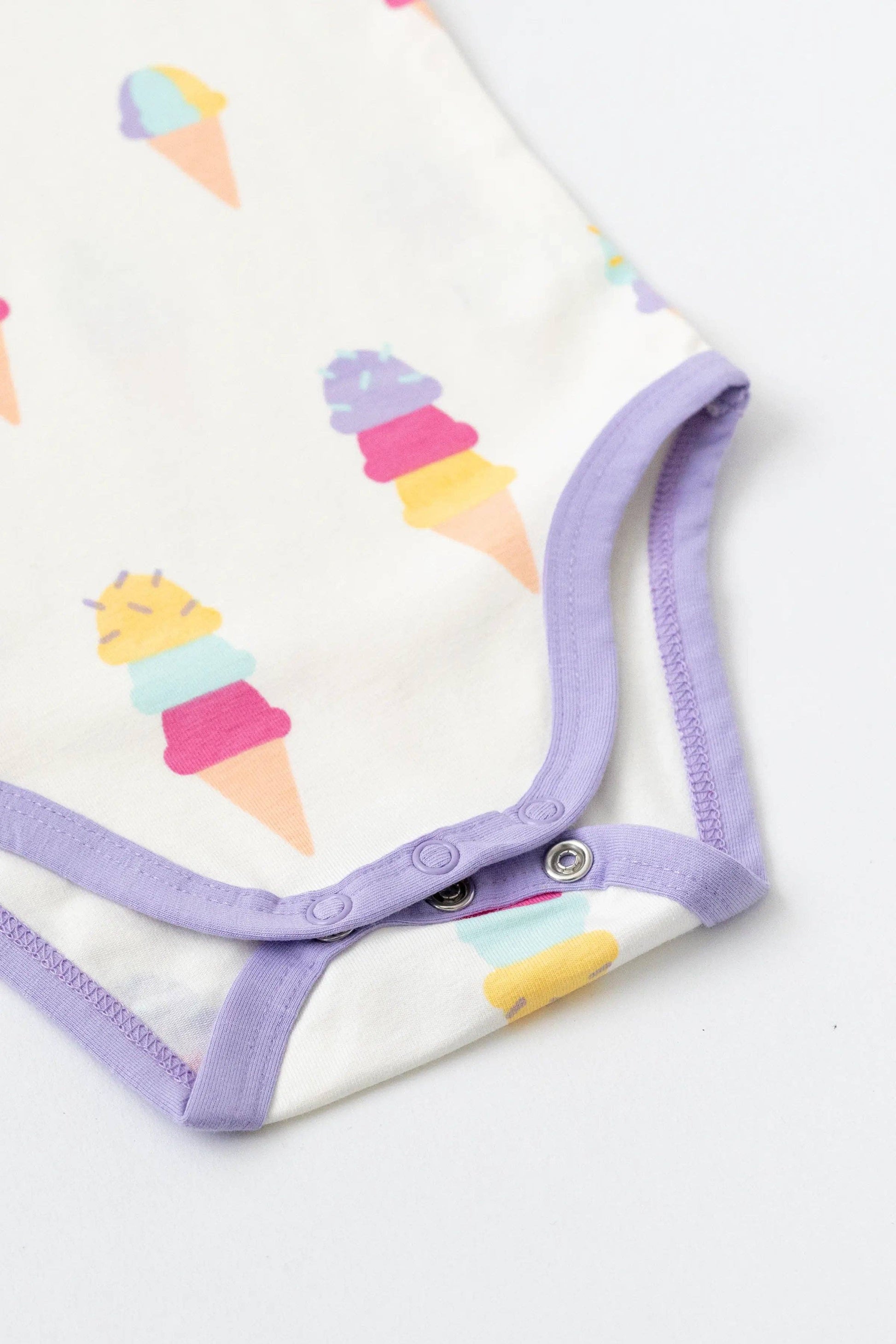 Ruffle Short Set - Ice Cream Social