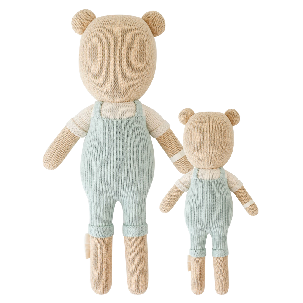 Charlie the Honey Bear Hand-Knit Doll, Gives 10 Meals
