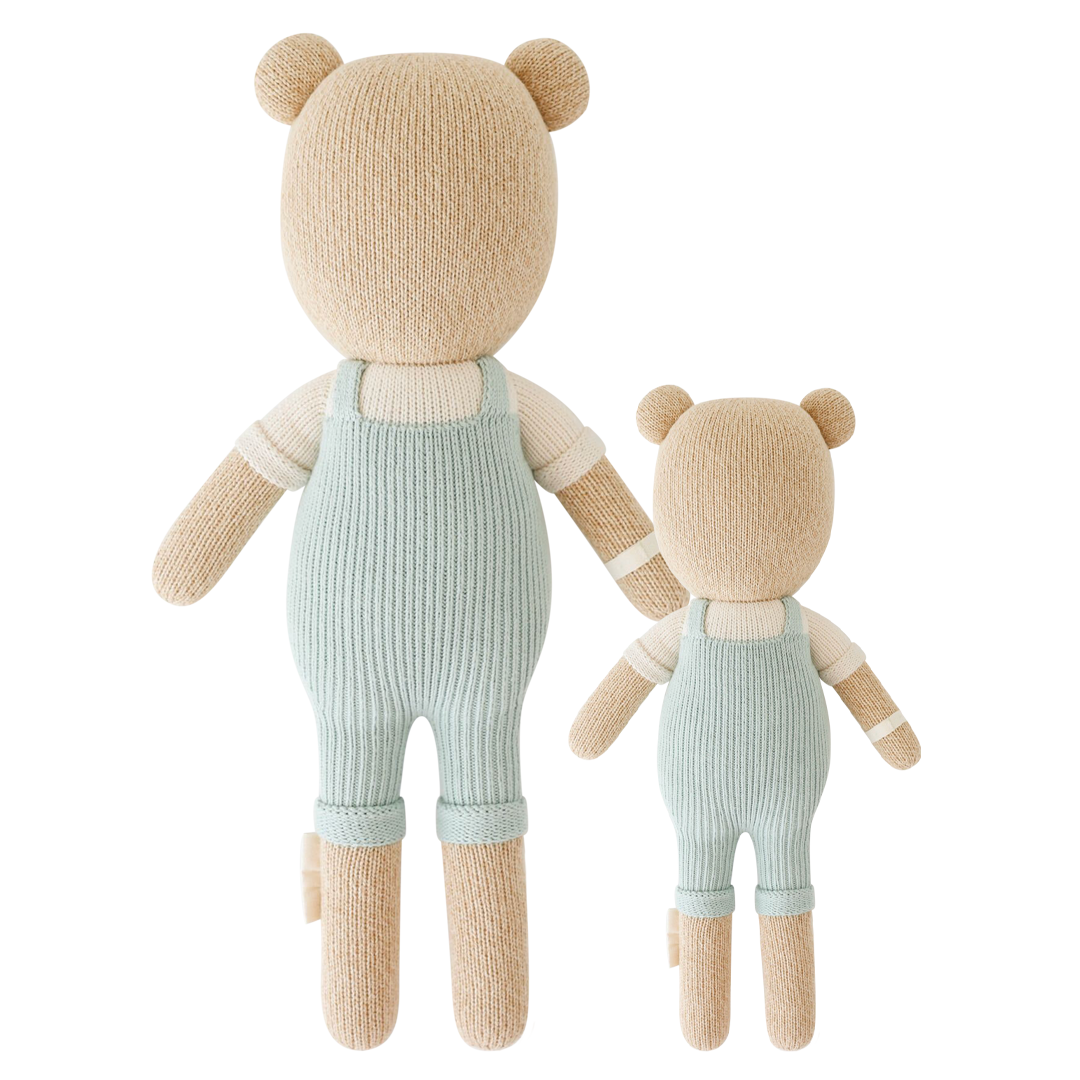 Charlie the Honey Bear Hand-Knit Doll, Gives 10 Meals