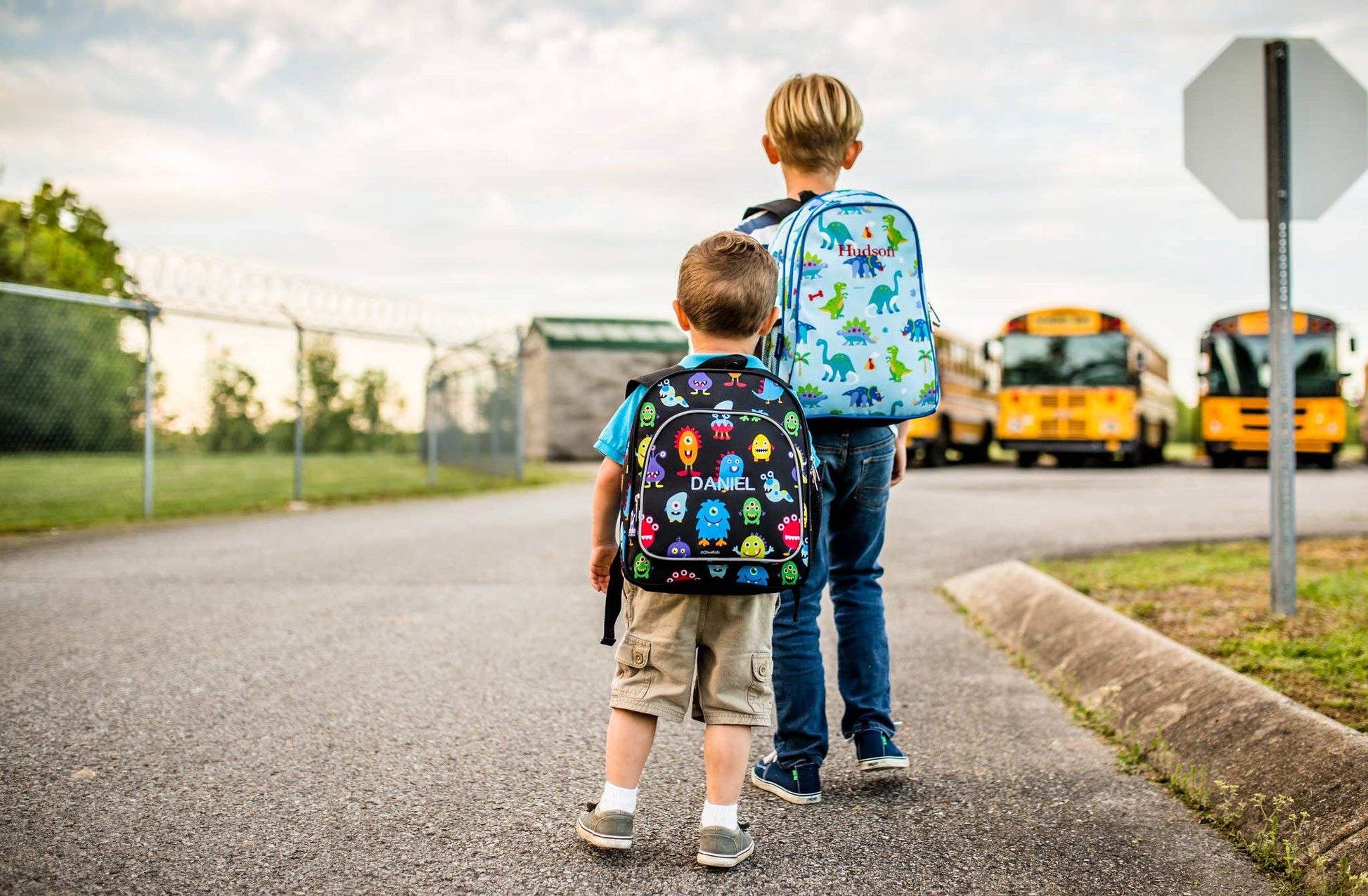 Monsters Backpack - 12 Inch