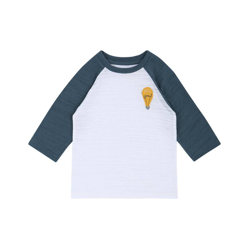 Daily Color Block Raglan 3/4 Sleeve T-Shirt