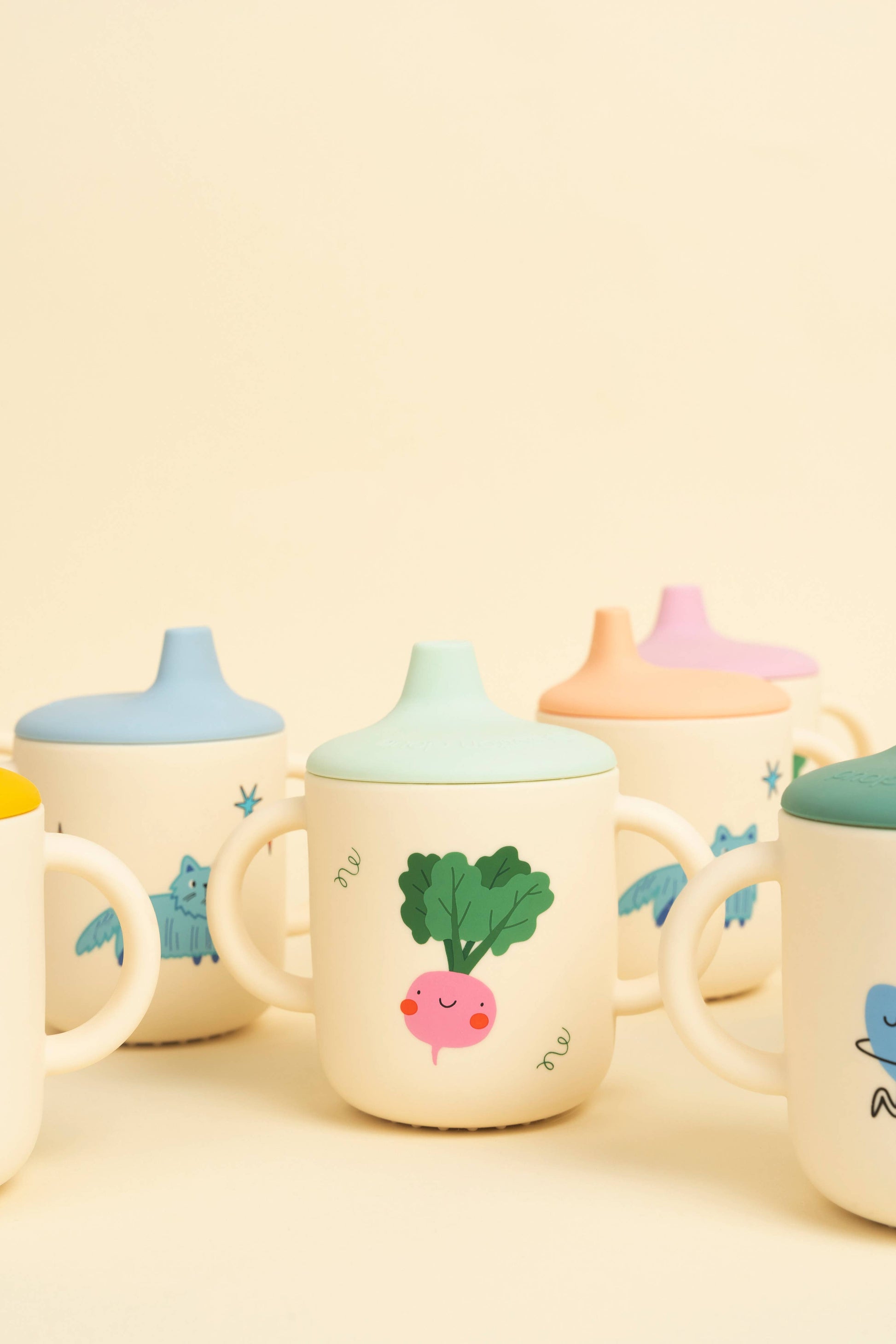 Sippy Cup 2-Set Meowtiful Cats