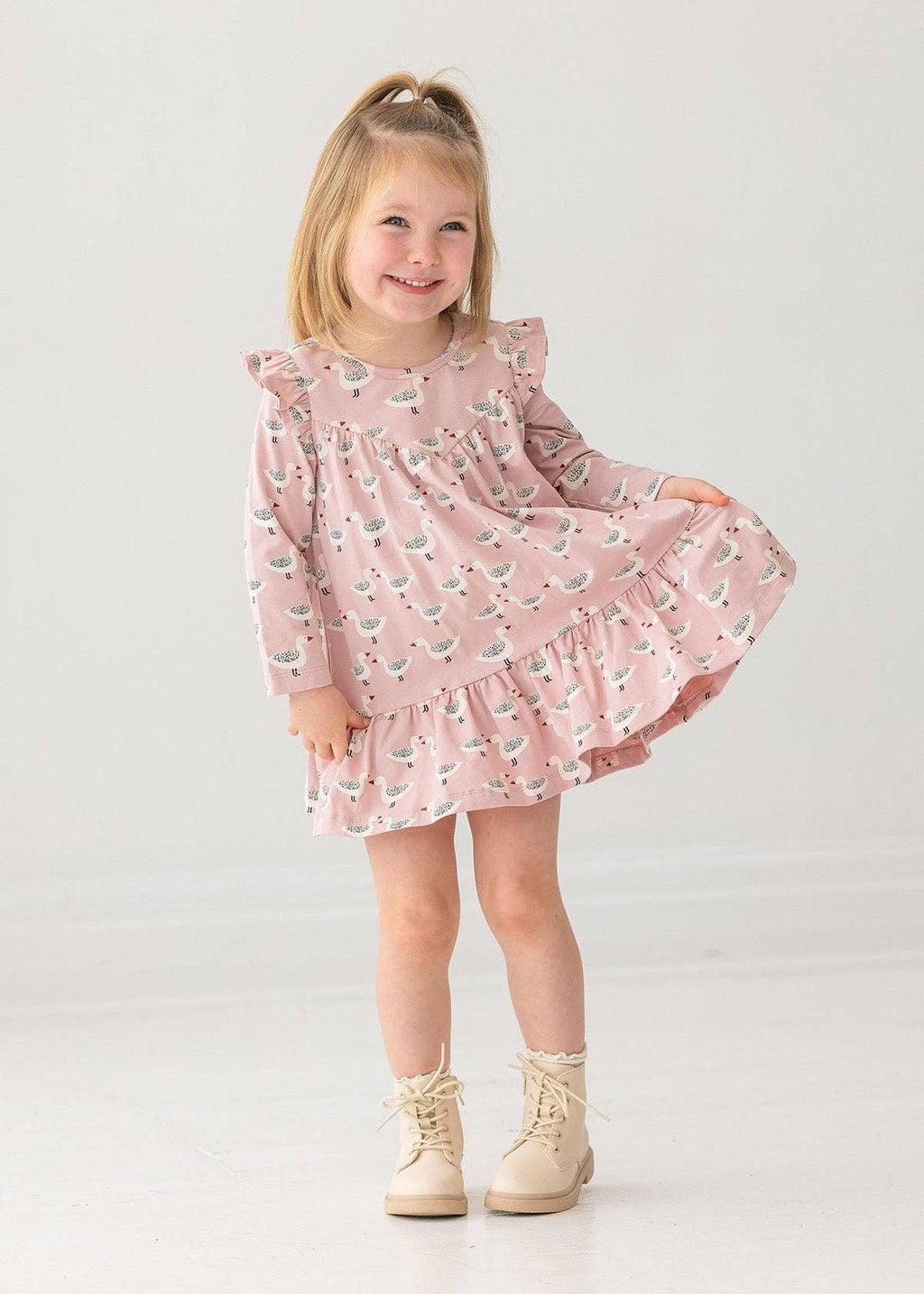 Ducky in Pink Dress