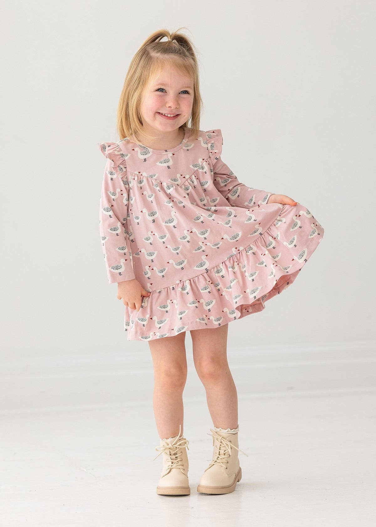 Ducky in Pink Dress
