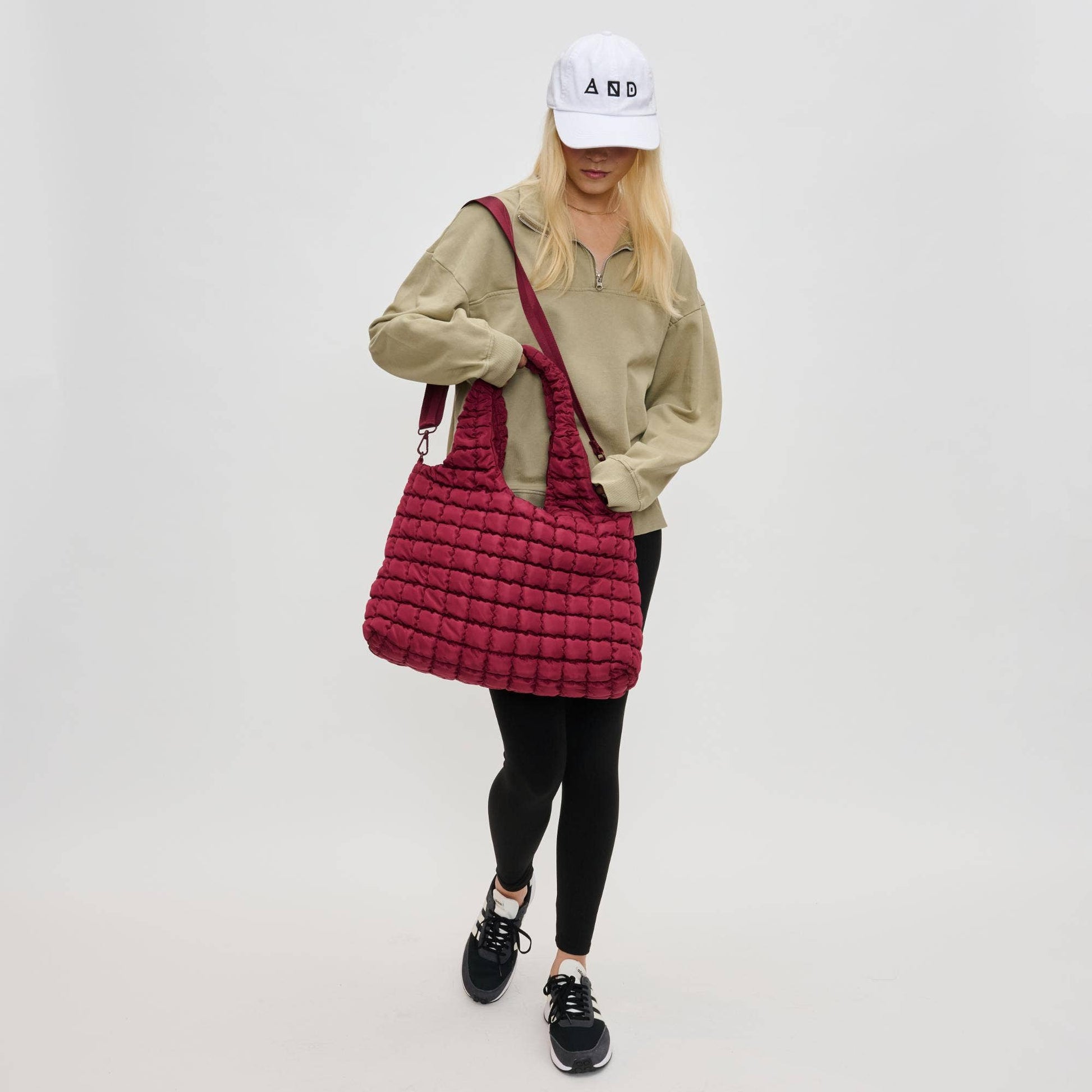 Elevate - Quilted Puffer Nylon Hobo