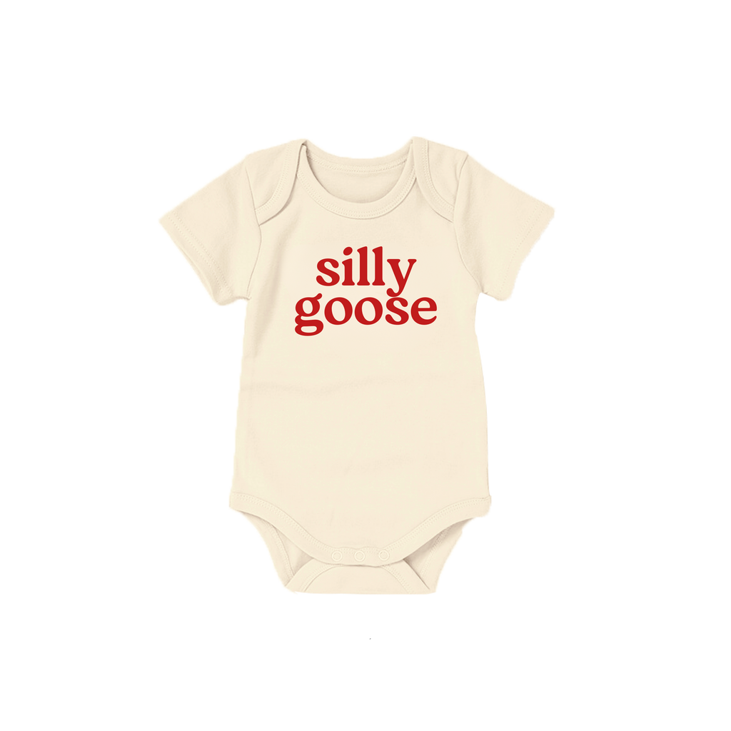Silly Goose Baby Onesie, baby clothes, baby boy, baby girl