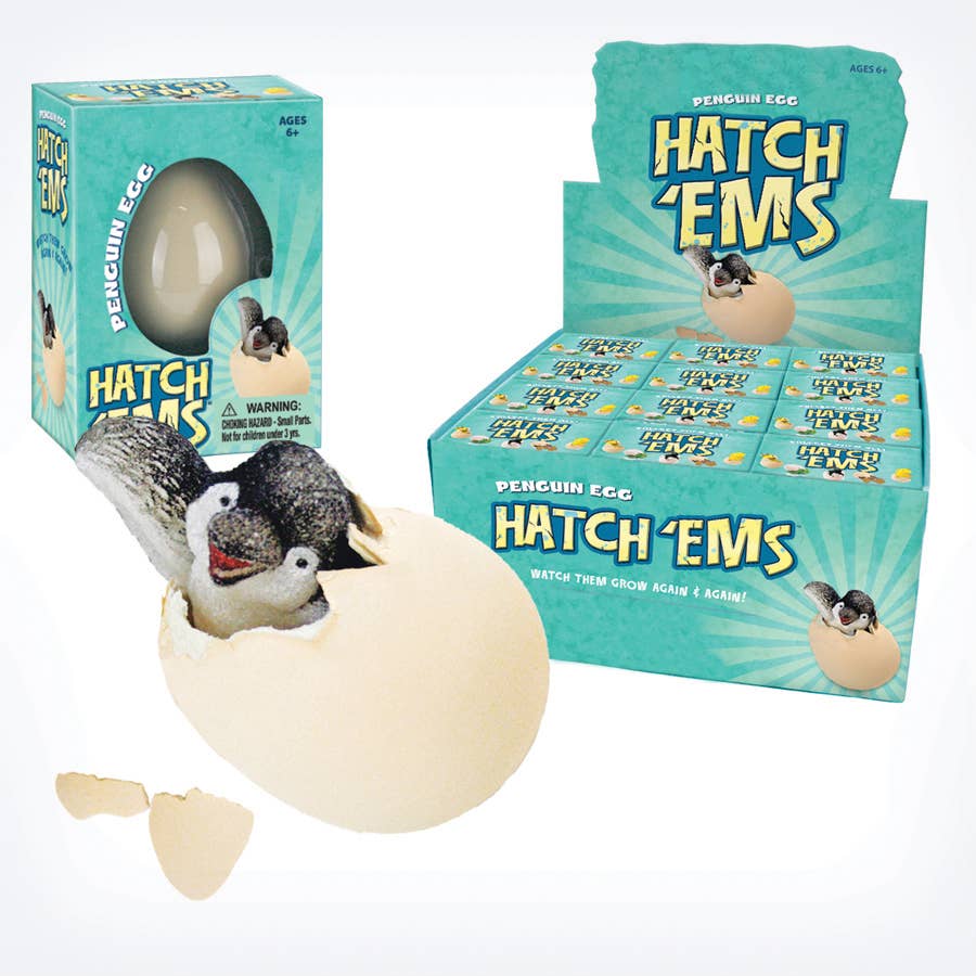 Penguins (Mini Hatch'ems) | Watch them Grow!