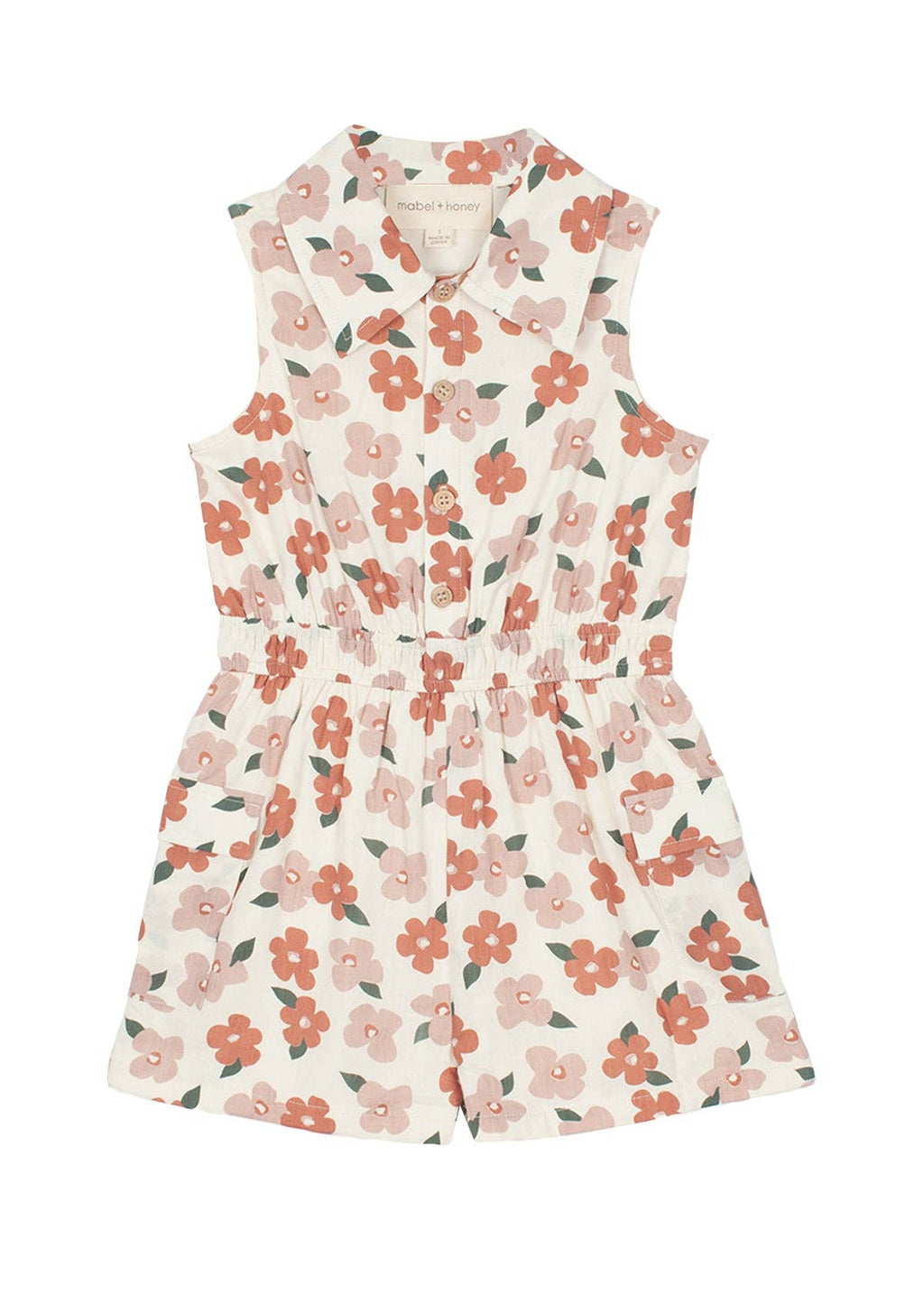 Mavery Baby Floral Romper