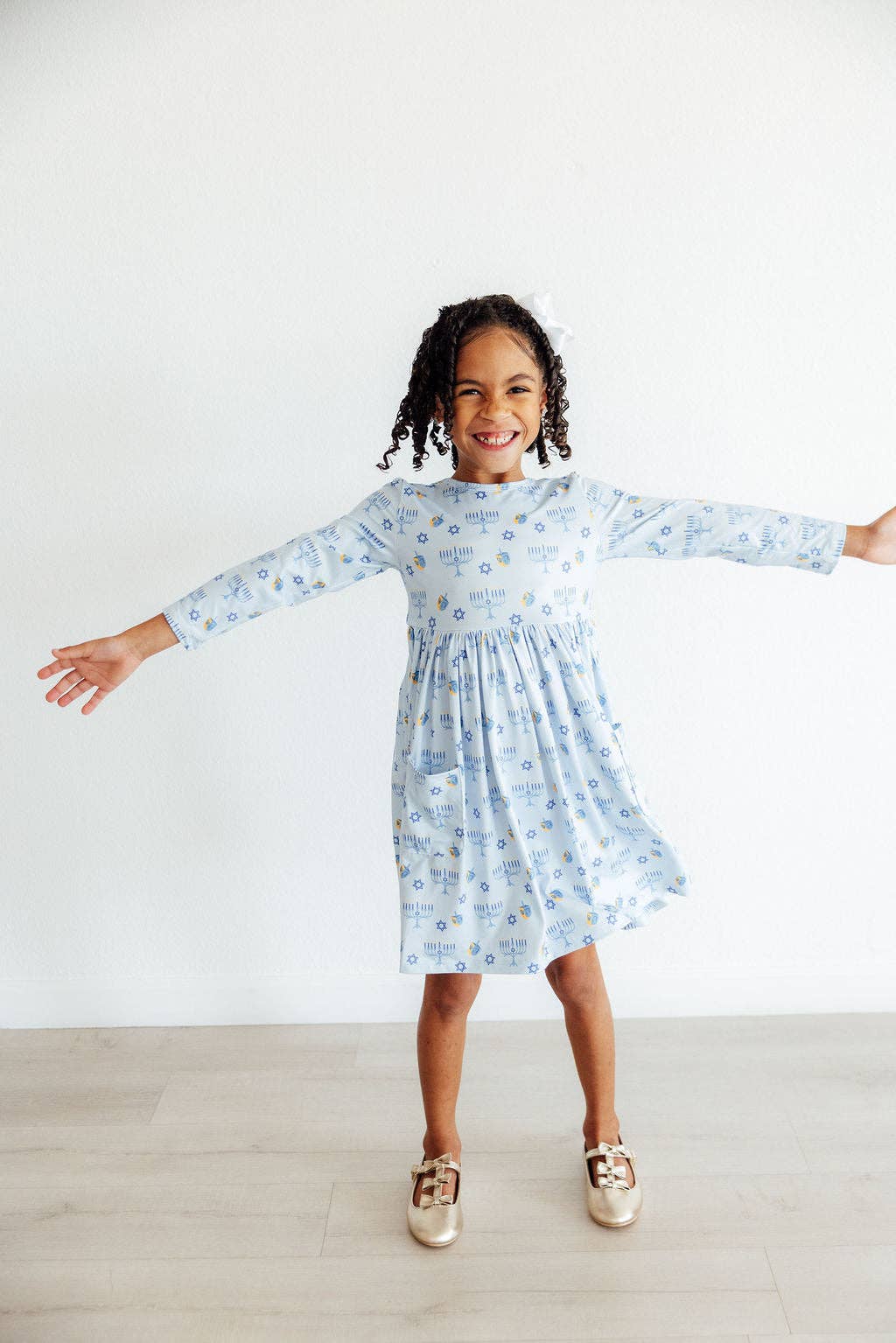 Dreidel Darling Pocket Twirl Dress