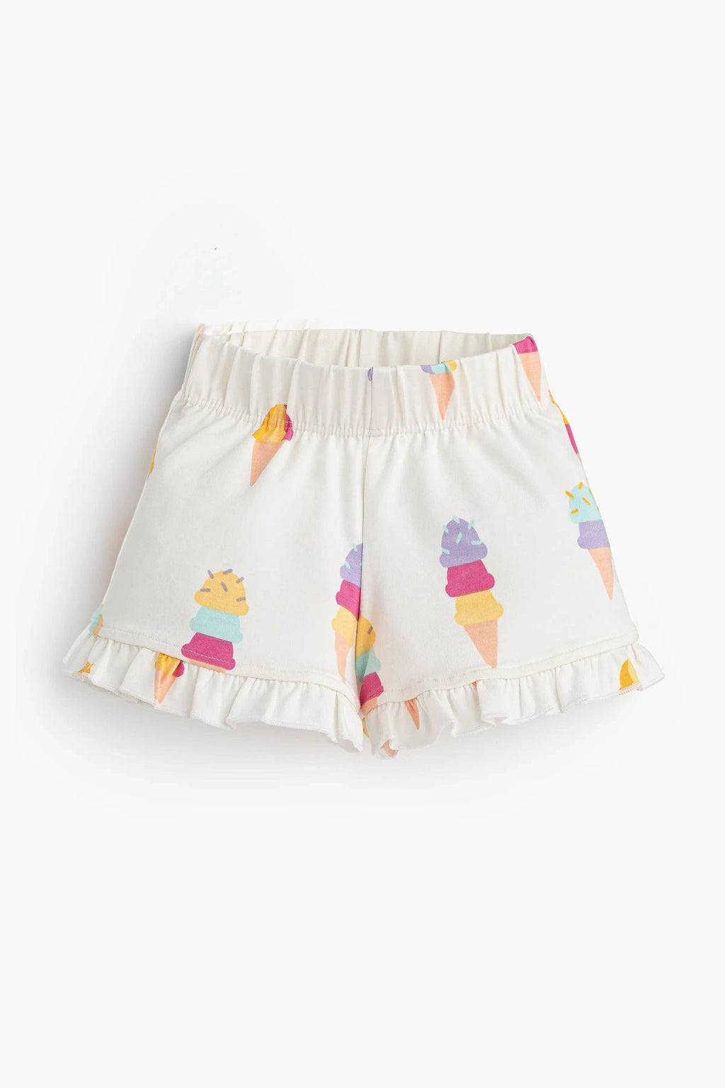 Ruffle Short Set - Ice Cream Social