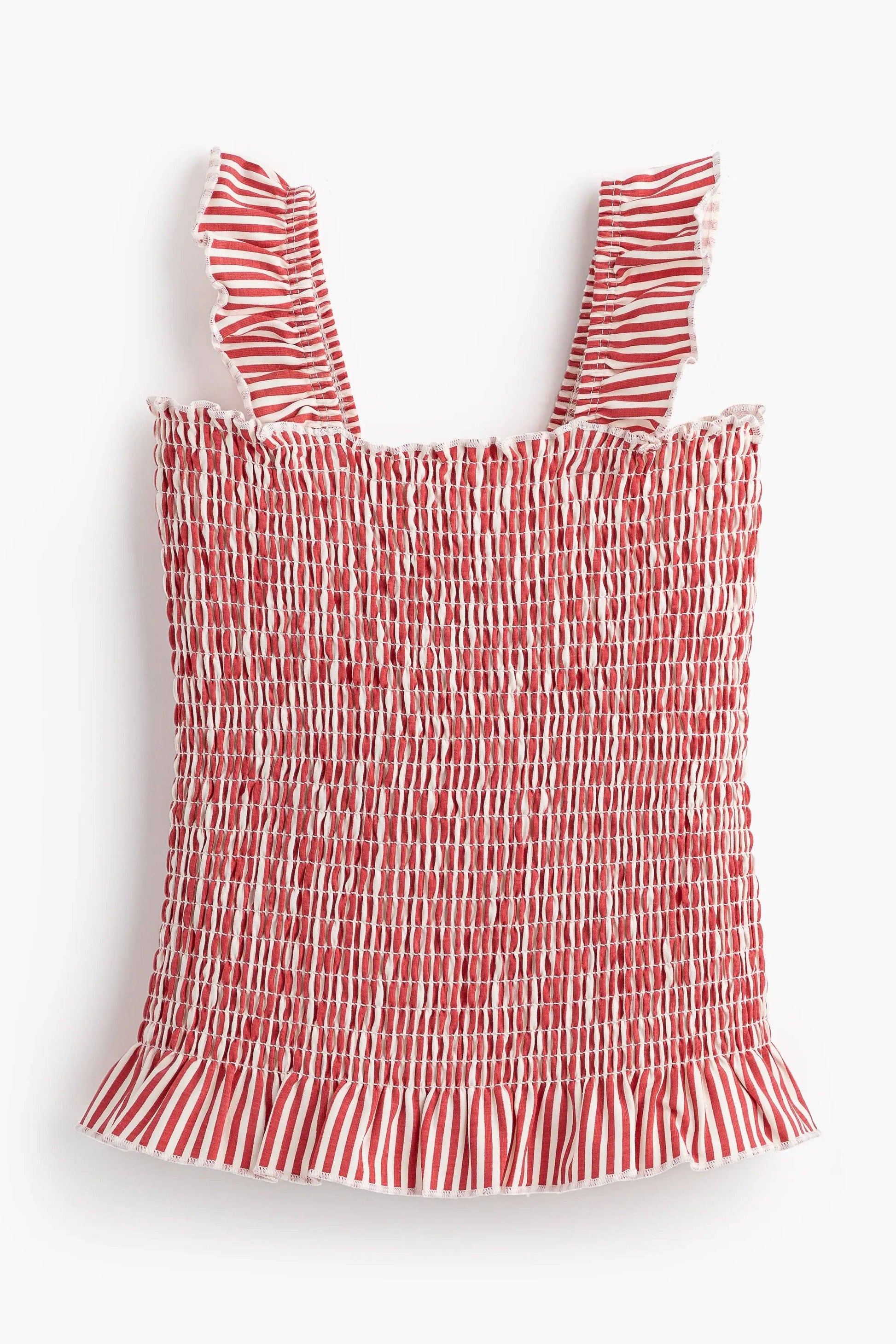 Smocked Top + Ruffle Short Set