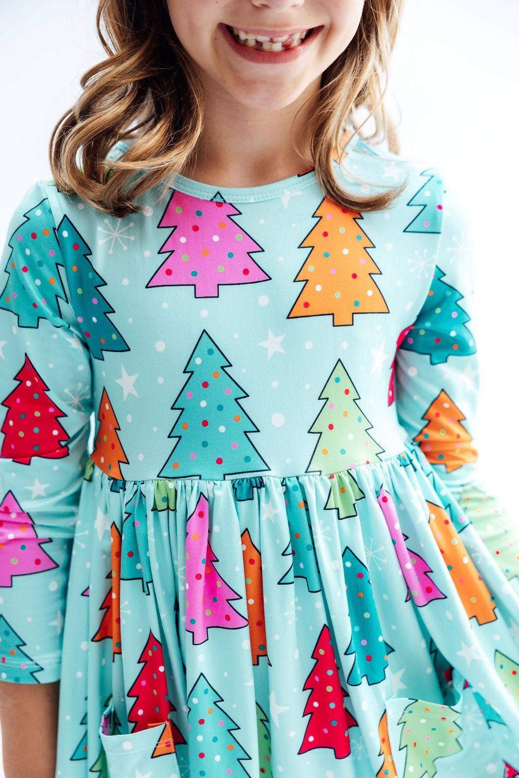 Oh Christmas Tree Pocket Twirl Dress