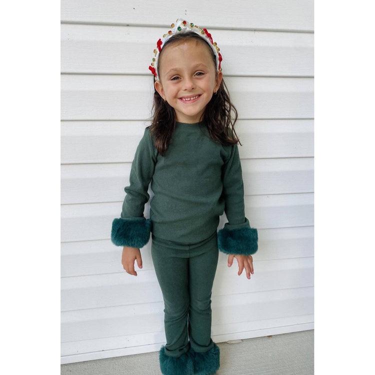 Emerald Fur Set