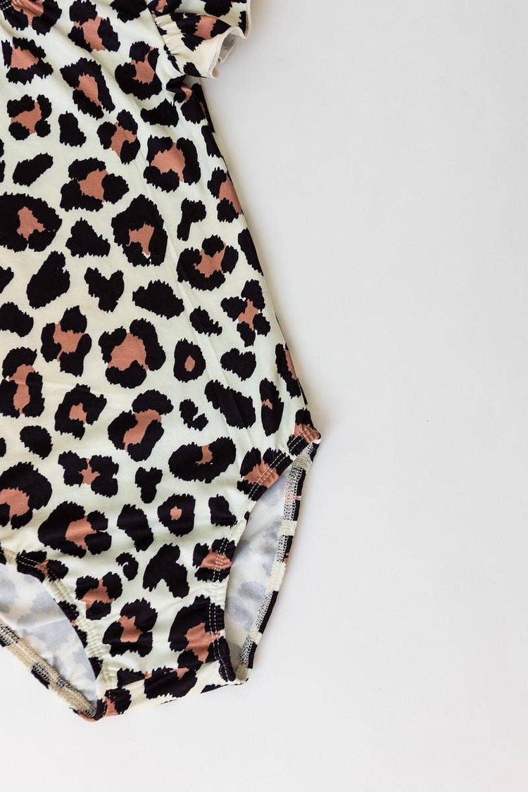 Wild One Flutter Sleeve Leotard