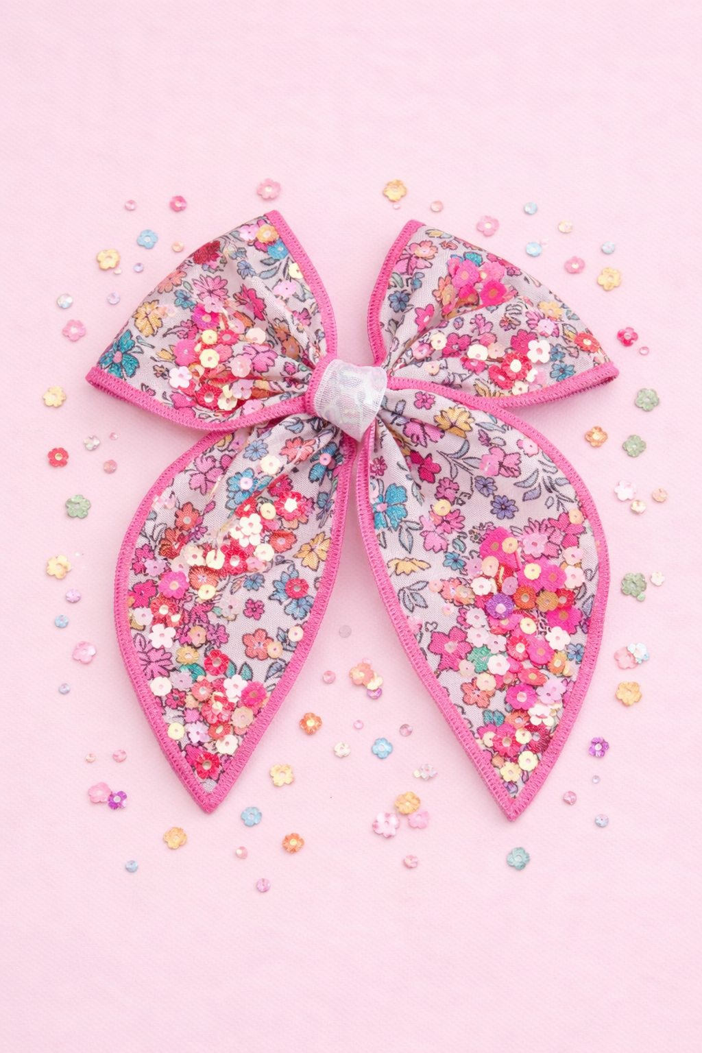 Mesh Shaker Bow - Little Blooms