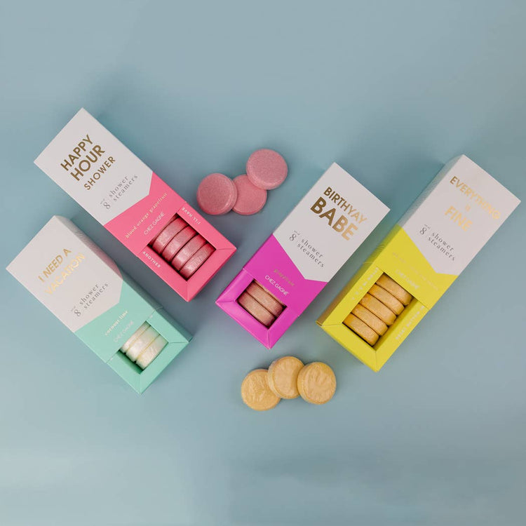 Everything is Fine Shower Steamers - Sea Salt, Citrus & Neroli