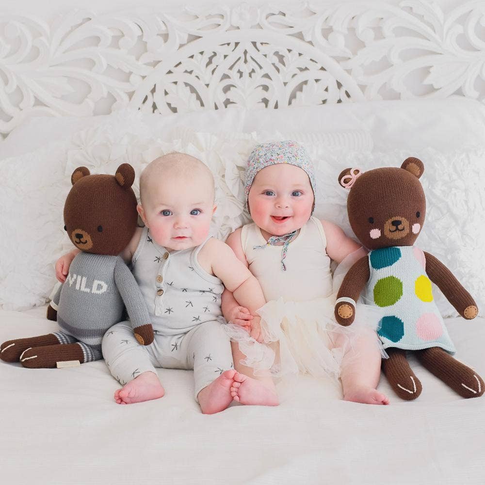 Ivy the bear, gives 10 meals