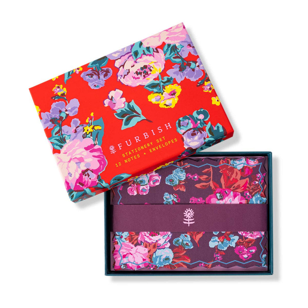 Bold Floral Stationary